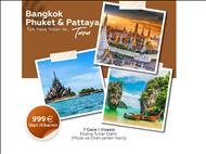 Bangkok & Phuket & Pattaya Turu 7 Gece THY İle - Extra Turlar Dahil