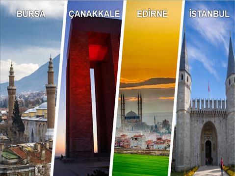 Büyük Marmara Turu Osmanlı Başkentleri - Gaziantep Çıkışlı