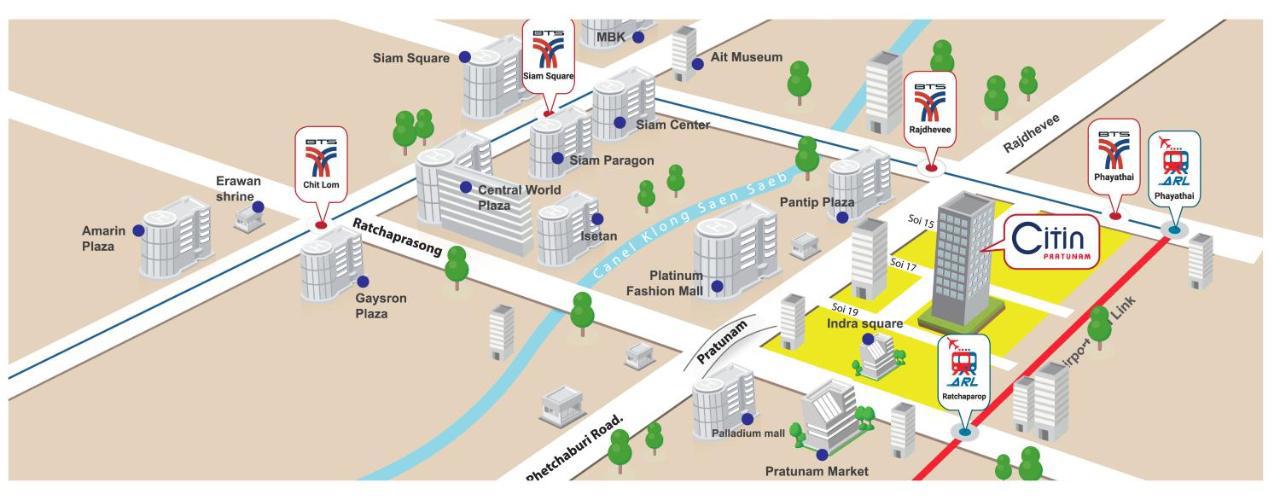 Citin Pratunam Bangkok By Compass Hospitality