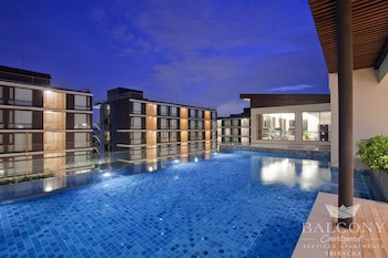 Balcony Courtyard Sriracha Hotel Serviced Apartmen