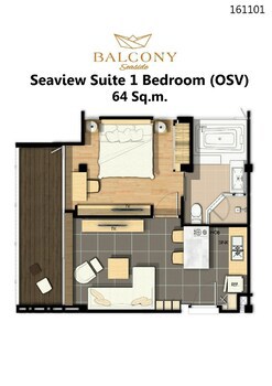 Balcony Seaside Sriracha Hotel & Serviced Apartments