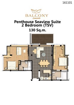 Balcony Seaside Sriracha Hotel & Serviced Apartments