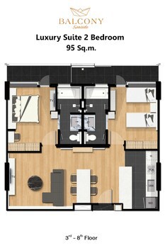 Balcony Seaside Sriracha Hotel & Serviced Apartments