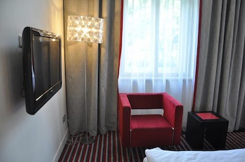 Red and Blue Design Hotel Prague galeri fotoğrafı