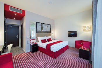 Red and Blue Design Hotel Prague galeri fotoğrafı
