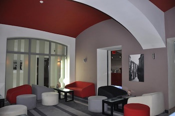 Red and Blue Design Hotel Prague galeri fotoğrafı