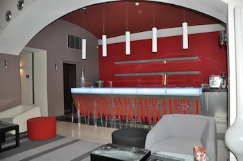 Red and Blue Design Hotel Prague galeri fotoğrafı