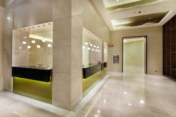 Interior entrance