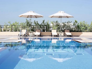 Movenpick Hotel Apartments Al Mamzar Dubai fotoğrafı