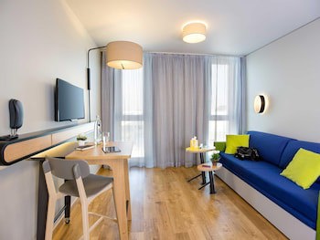 Aparthotel Adagio Access Muenchen City Olympiapark galeri fotoğrafı