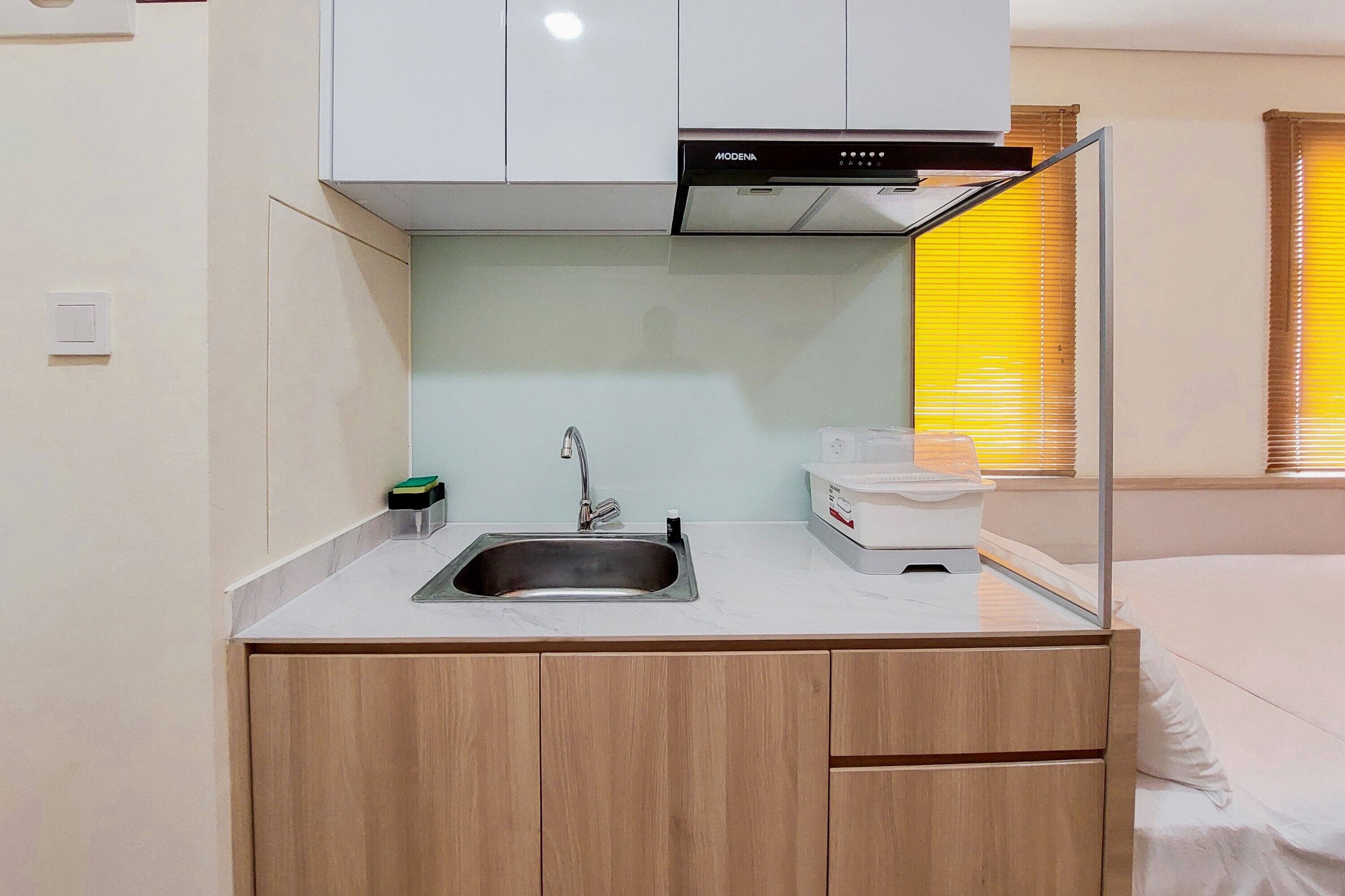 Comfort And Cozy Studio Apartment At B Residence