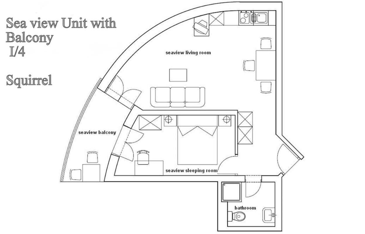 Cozy Apartment For 3 Adults Next To The Beach